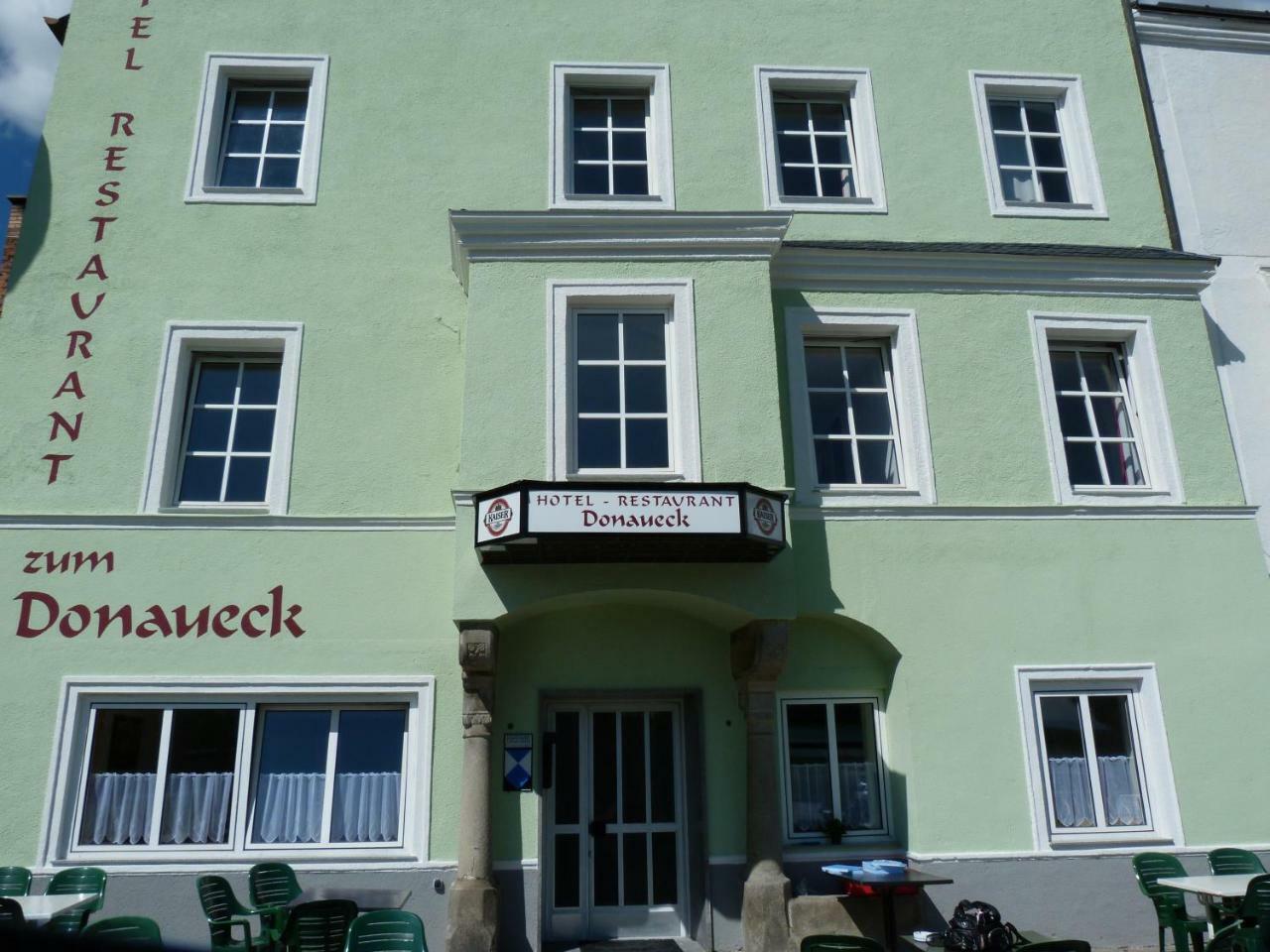 Hotel-Restaurant Zum Donaueck Mauthausen Exterior foto