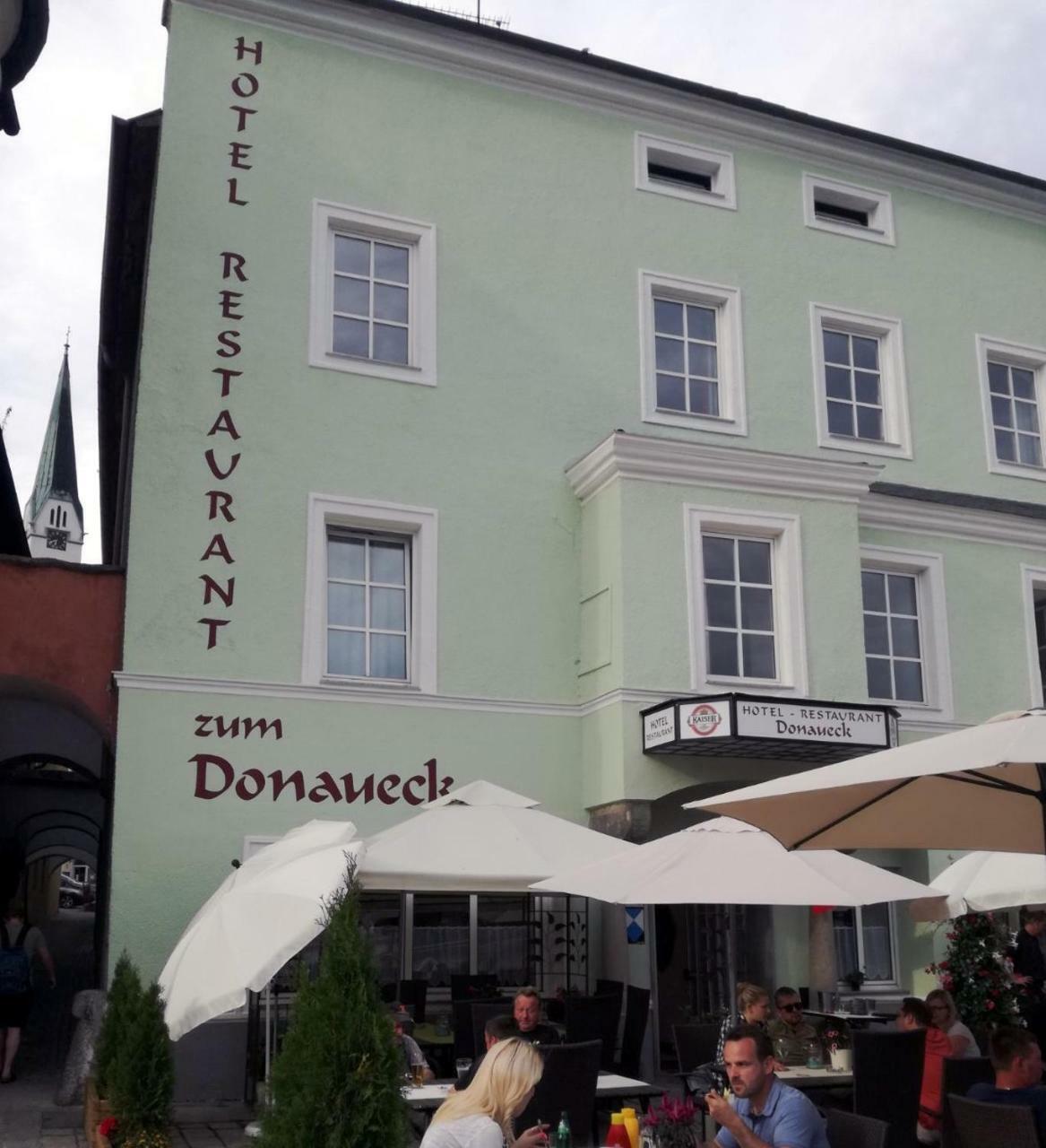 Hotel-Restaurant Zum Donaueck Mauthausen Exterior foto