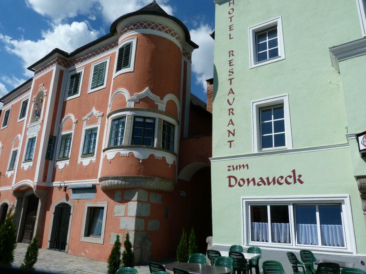 Hotel-Restaurant Zum Donaueck Mauthausen Exterior foto