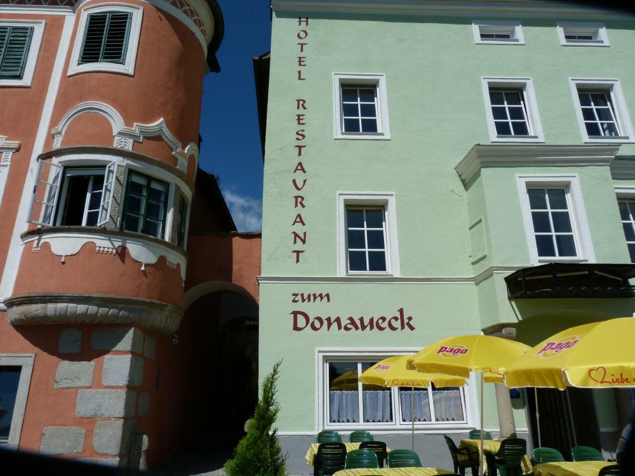 Hotel-Restaurant Zum Donaueck Mauthausen Exterior foto